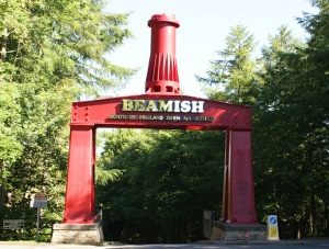 The imposing gateway to Beamish. 