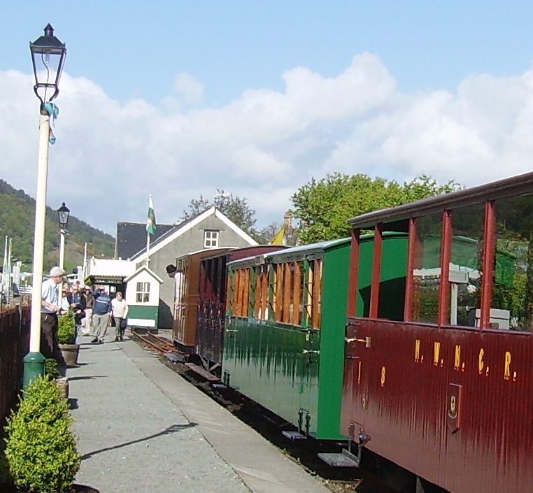 The restored Buffet Car as part of the Heritage Train.